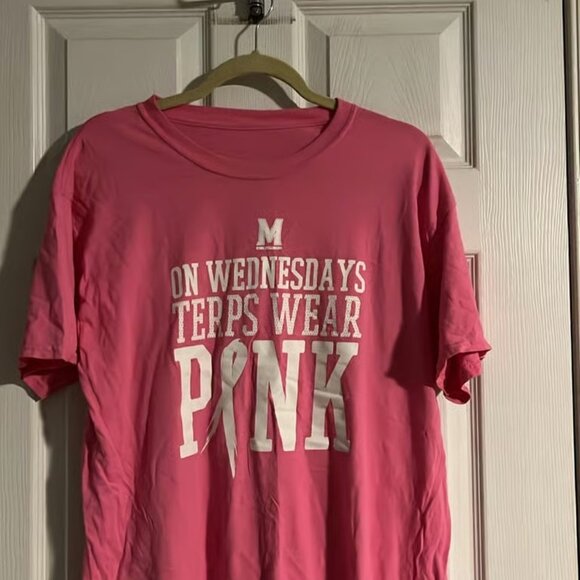 On Wednesdays We Wear Pink Cotton Tee - Picture 2 of 3